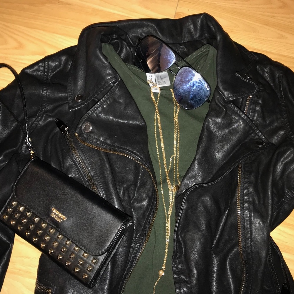 Blank Nycleather Jacket - image 2